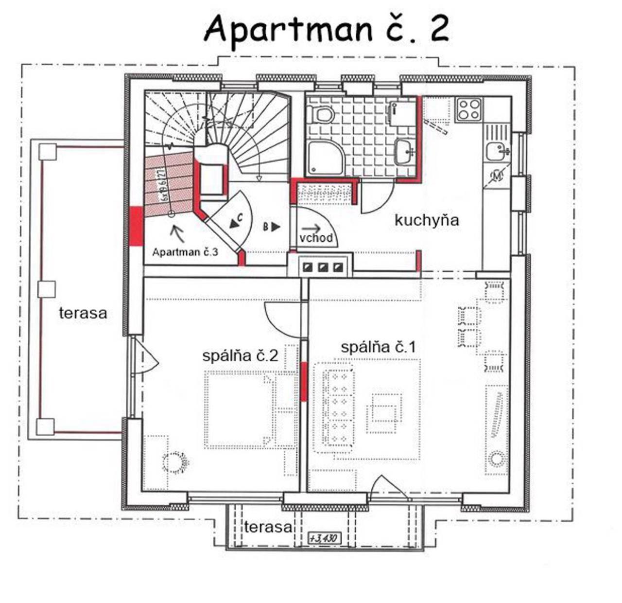 Apartmany Diana Dunajská Streda Chambre photo